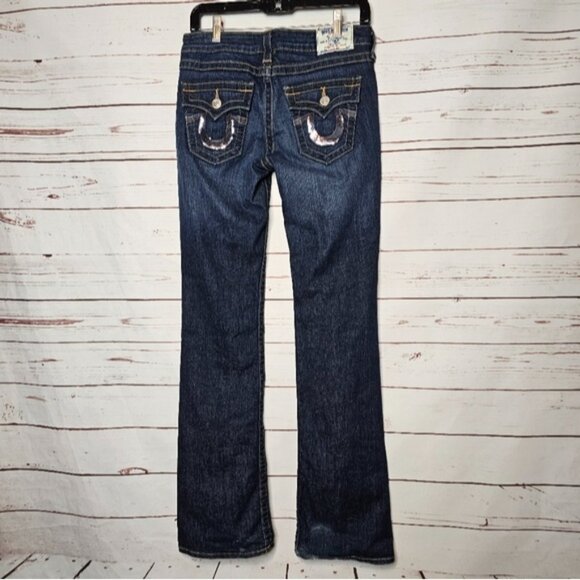 True Religion Hi-Rise Boot Cut Jeans - Picture 2 of 14